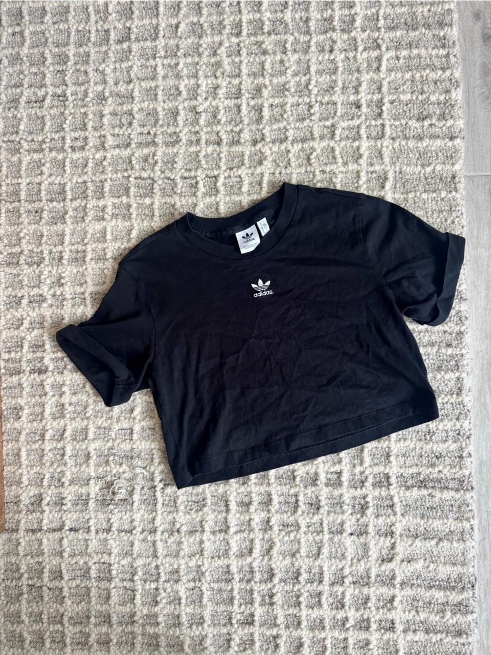 Adidas Cropped Boxy Tee